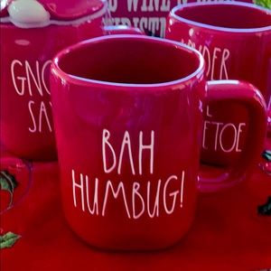 One Rae Dunn mug BAH HUMBUG! Brand New